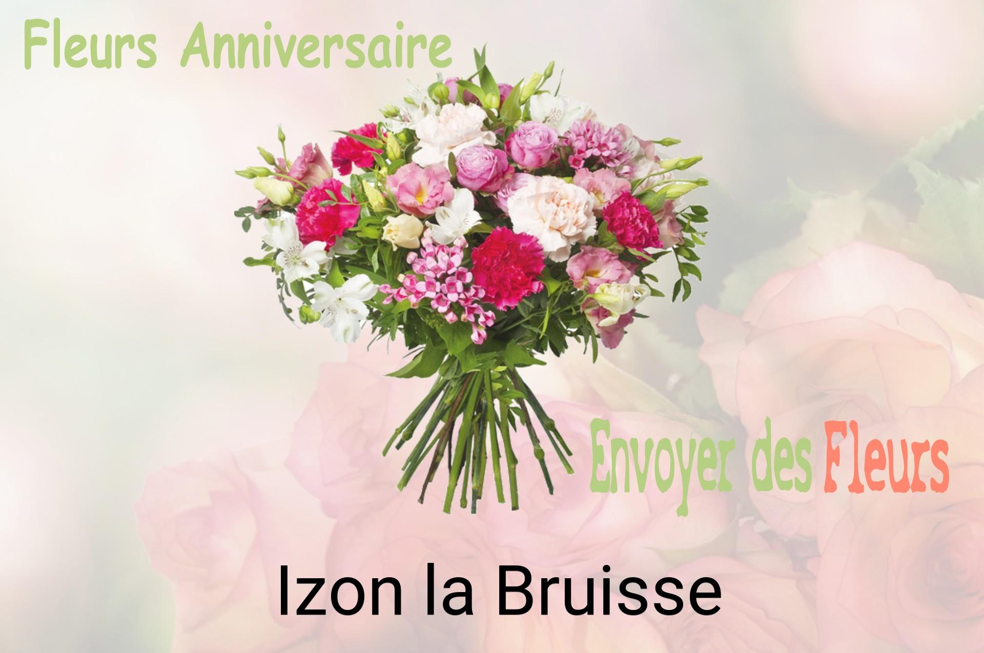 Bouquet de fleurs d’anniversaire livré à Izon-la-Bruisse
