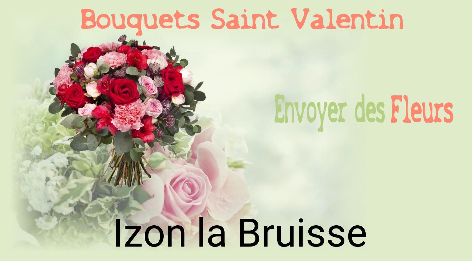 Roses de Saint-Valentin livrées à Izon-la-Bruisse