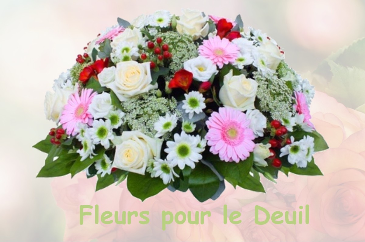 fleurs deuil IZON-LA-BRUISSE